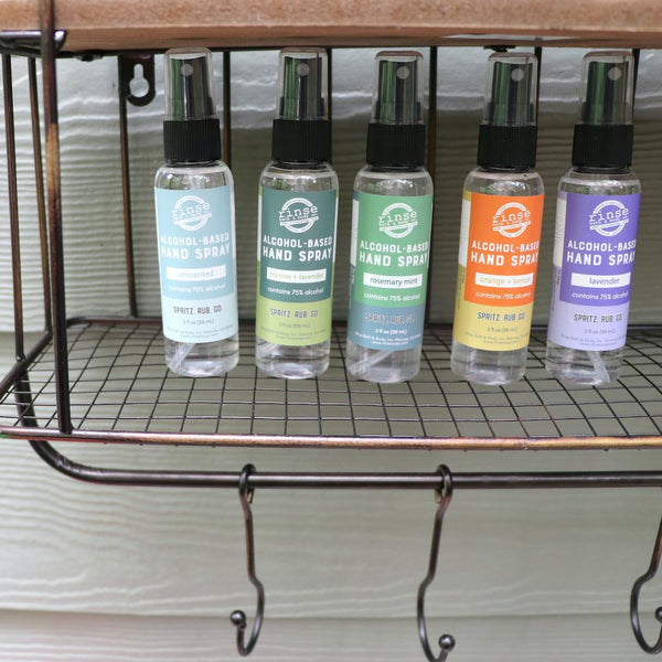 Alcohol-Based Hand Spray - Tea Tree and Lavender - wholesale rinsesoap