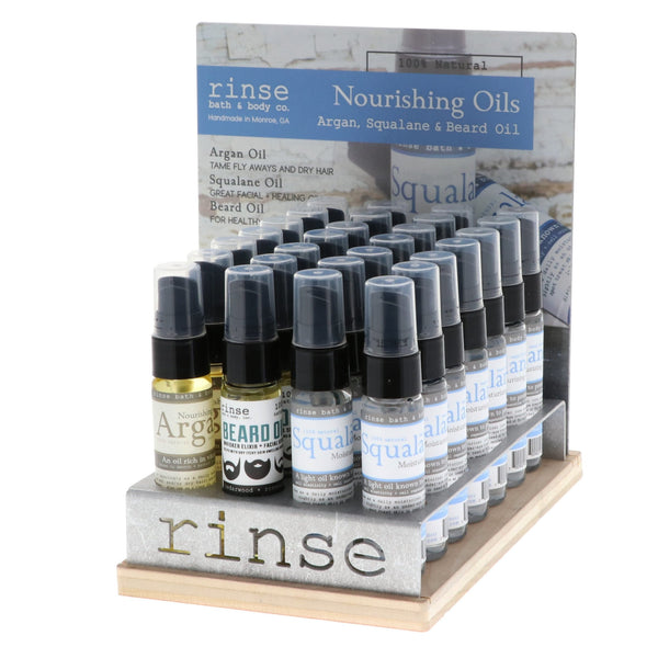 Nourishing Oil Display - Filled - wholesale rinsesoap