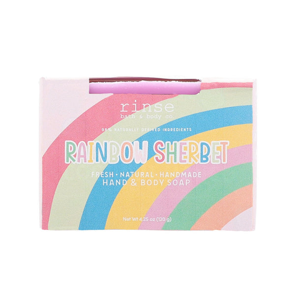 Rainbow Sherbet Soap - Rinse Bath & Body Wholesale