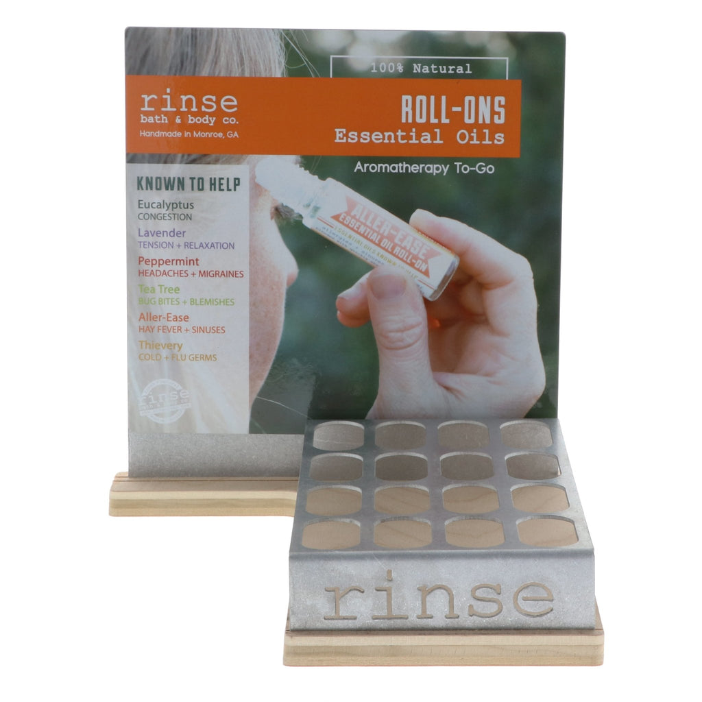 Roll-On Display - Filled (4 flavor) - wholesale rinsesoap