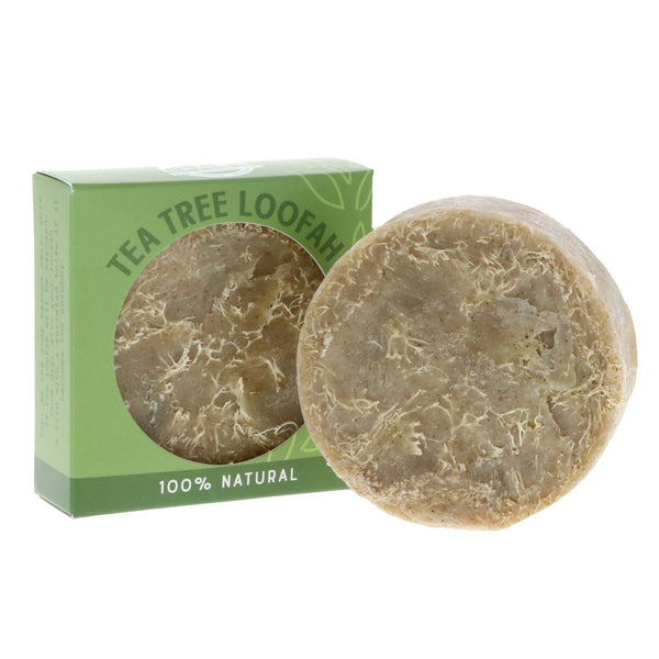 Tea Tree Loofah Soap - wholesale rinsesoap