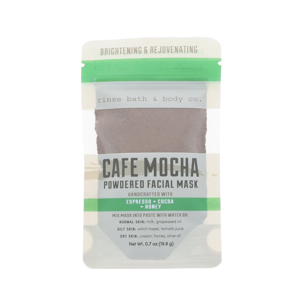 Cafe Mocha Mask Bag - Rinse Bath & Body Wholesale