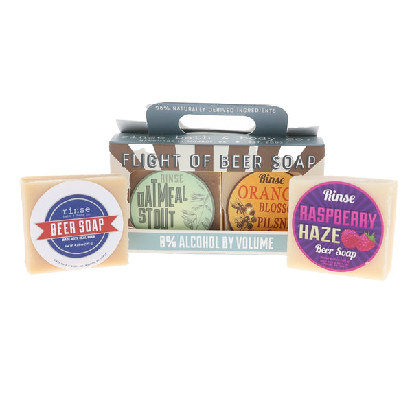 Flight of Beer Soap - Rinse Bath & Body Wholesale