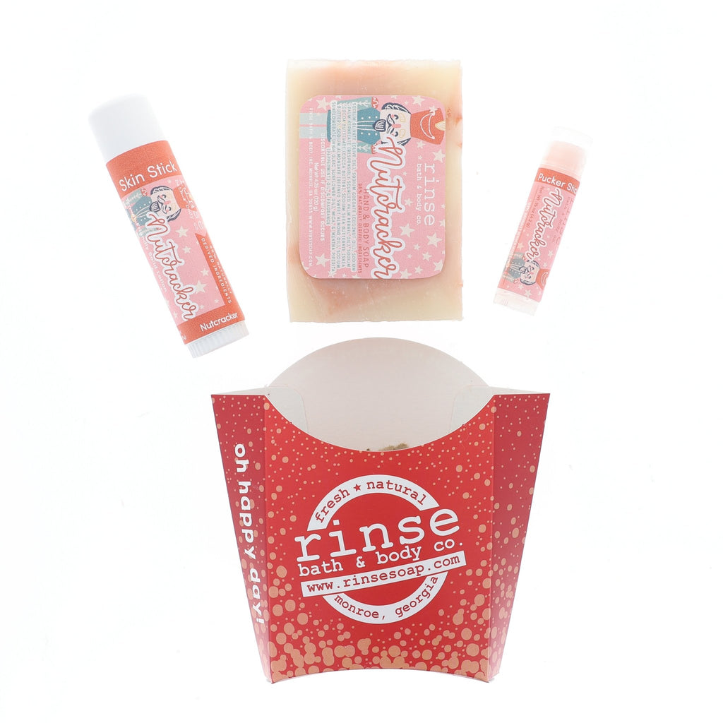 Nutcracker Holiday Fry Box Bundle - Rinse Bath & Body Wholesale