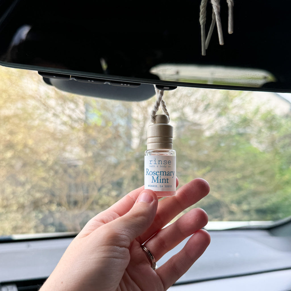 Rosemary Mint Car Diffuser - Rinse Bath & Body Wholesale