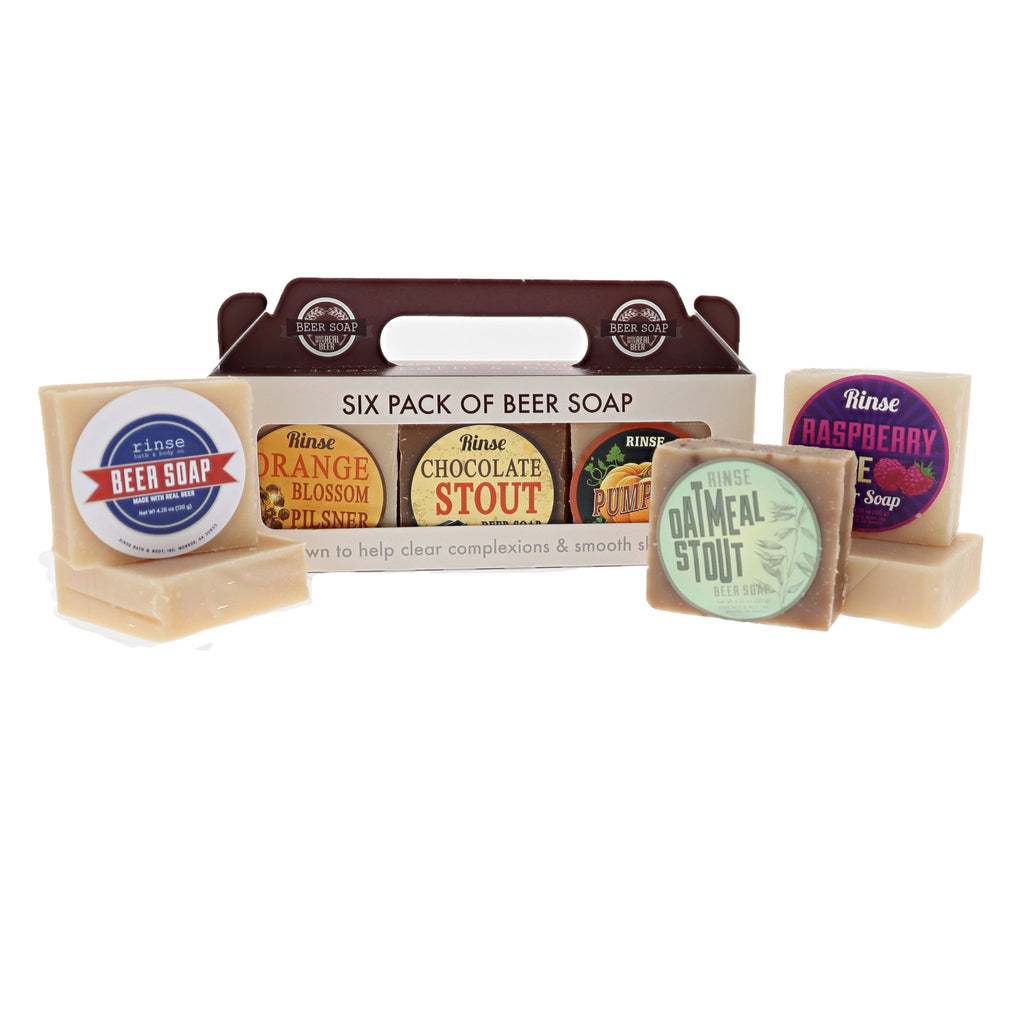 Six Pack of Beer (soaps) - Rinse Bath & Body Wholesale