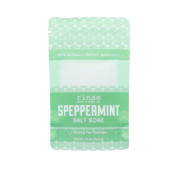 Speppermint Soaking Salts - Rinse Bath & Body Wholesale