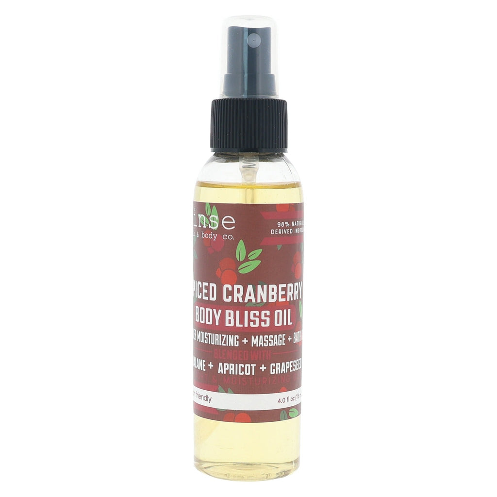 Spiced Cranberry Body Bliss Oil - Rinse Bath & Body Wholesale