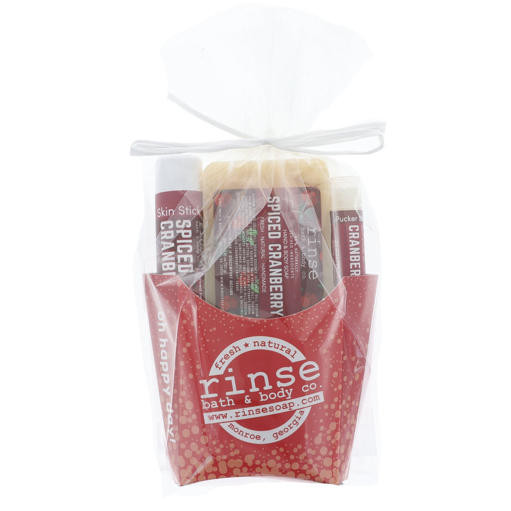 Spiced Cranberry Holiday Fry Bundle - Rinse Bath & Body Wholesale