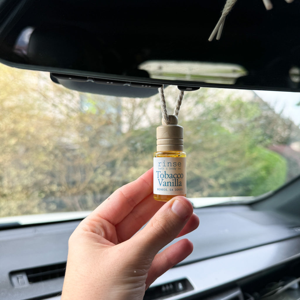 Tobacco Vanilla Car Diffuser - Rinse Bath & Body Wholesale