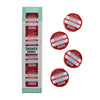 4 Pack Shower Bomb Box - Peppermint - wholesale rinsesoap