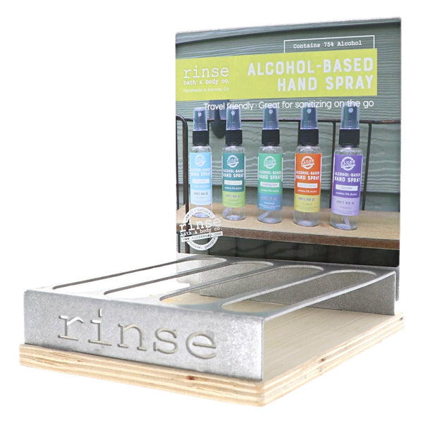 Alcohol-Based Hand Spray Display - Filled - wholesale rinsesoap