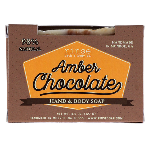 Amber Chocolate Soap - wholesale rinsesoap