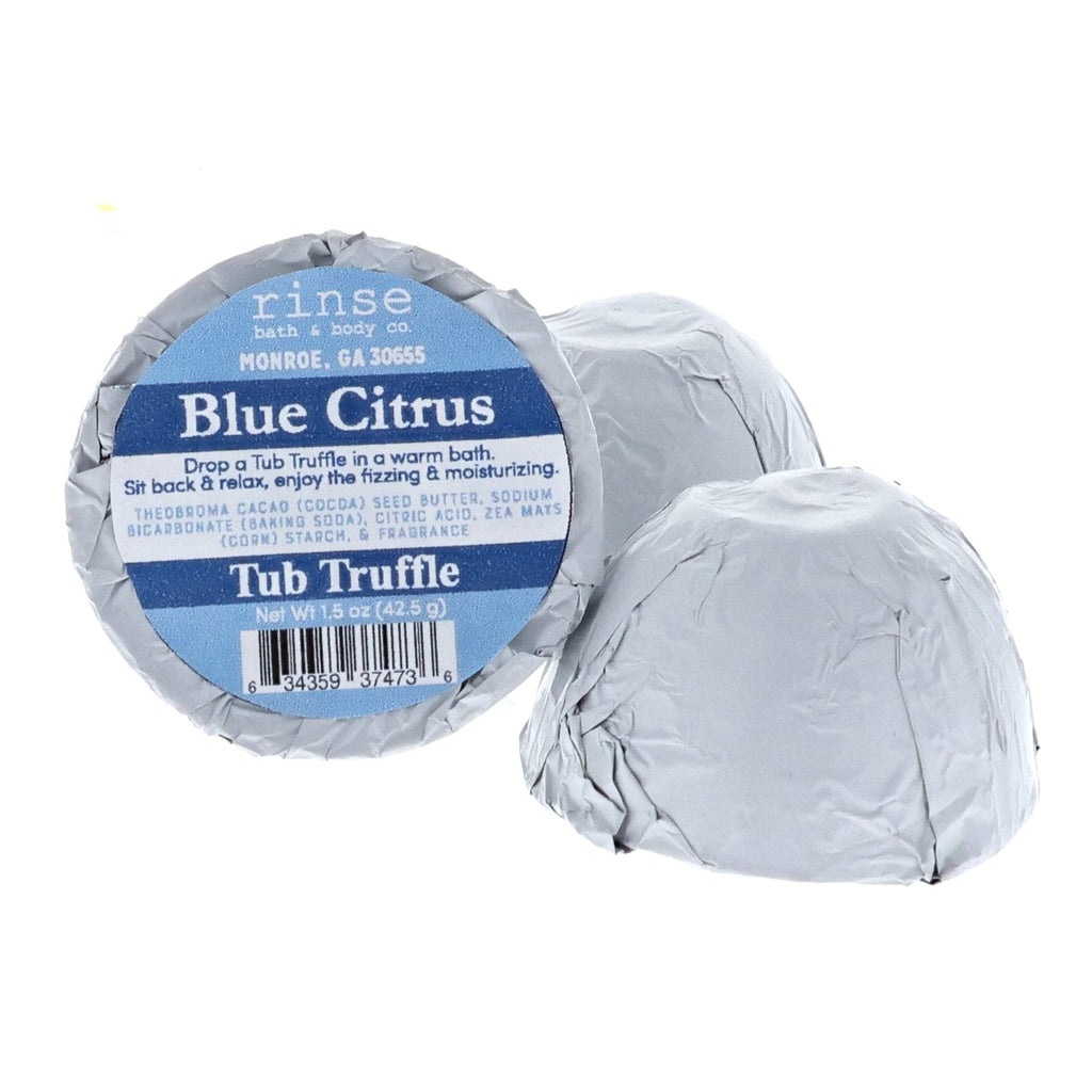 Blue Citrus Tub Truffle - wholesale rinsesoap