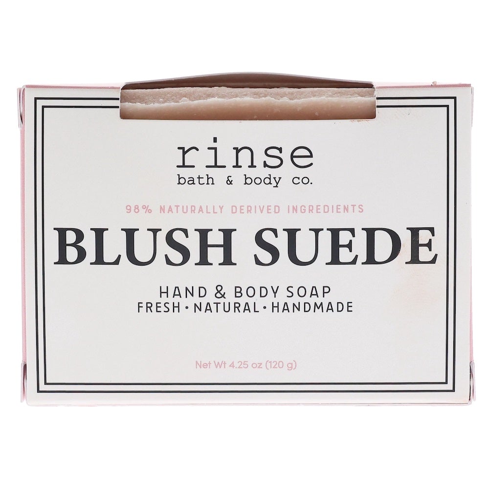 Blush Suede Soap - wholesale rinsesoap
