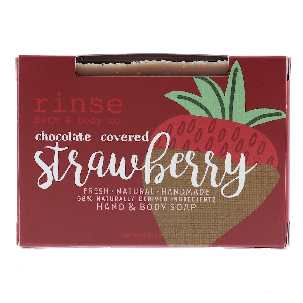 Chocolate Covered Strawberry Soap - wholesale rinsesoap