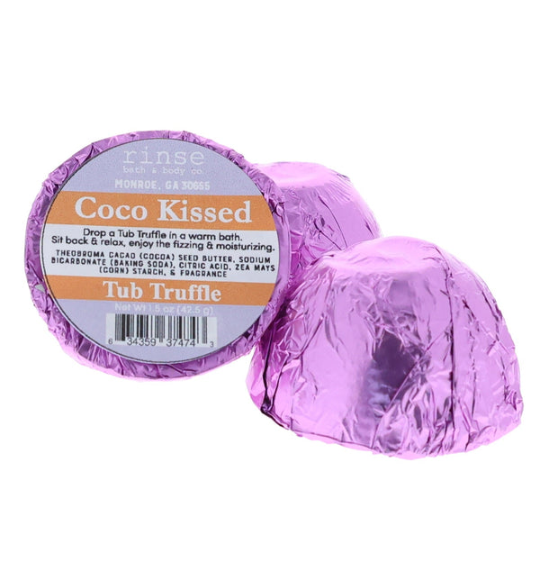 Coco Kissed Tub Truffle - wholesale rinsesoap