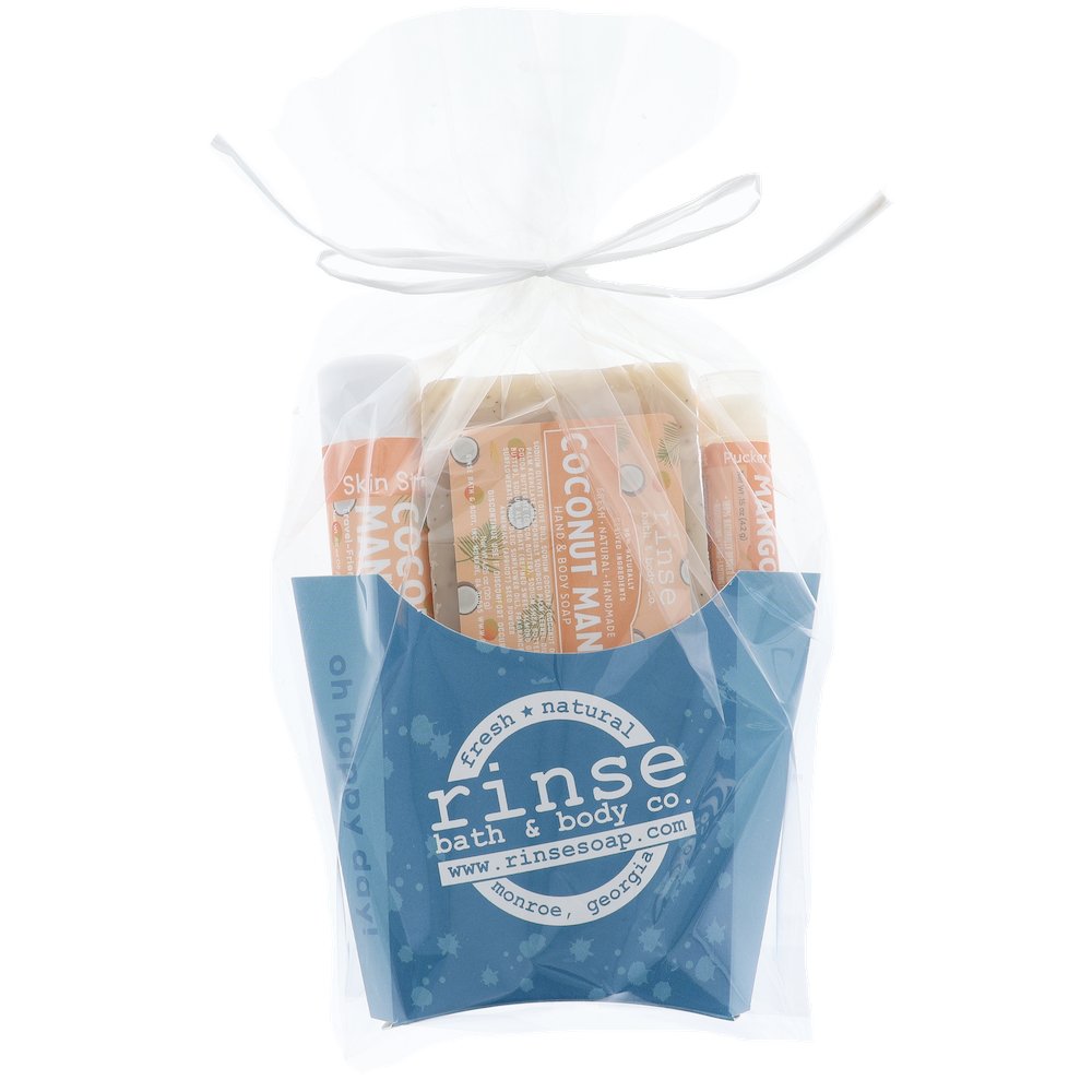 Coconut Mango Fry Box Bundle - Rinse Bath & Body Wholesale