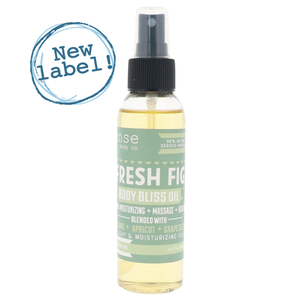Fresh Fig Body Bliss Oil - Rinse Bath & Body Wholesale