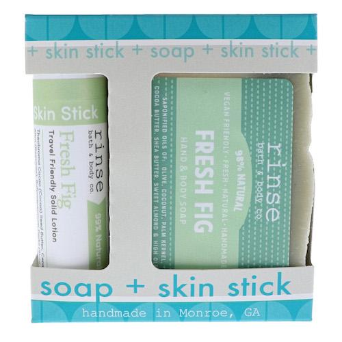 Fresh Fig Soap + Skin Stick Box - wholesale rinsesoap