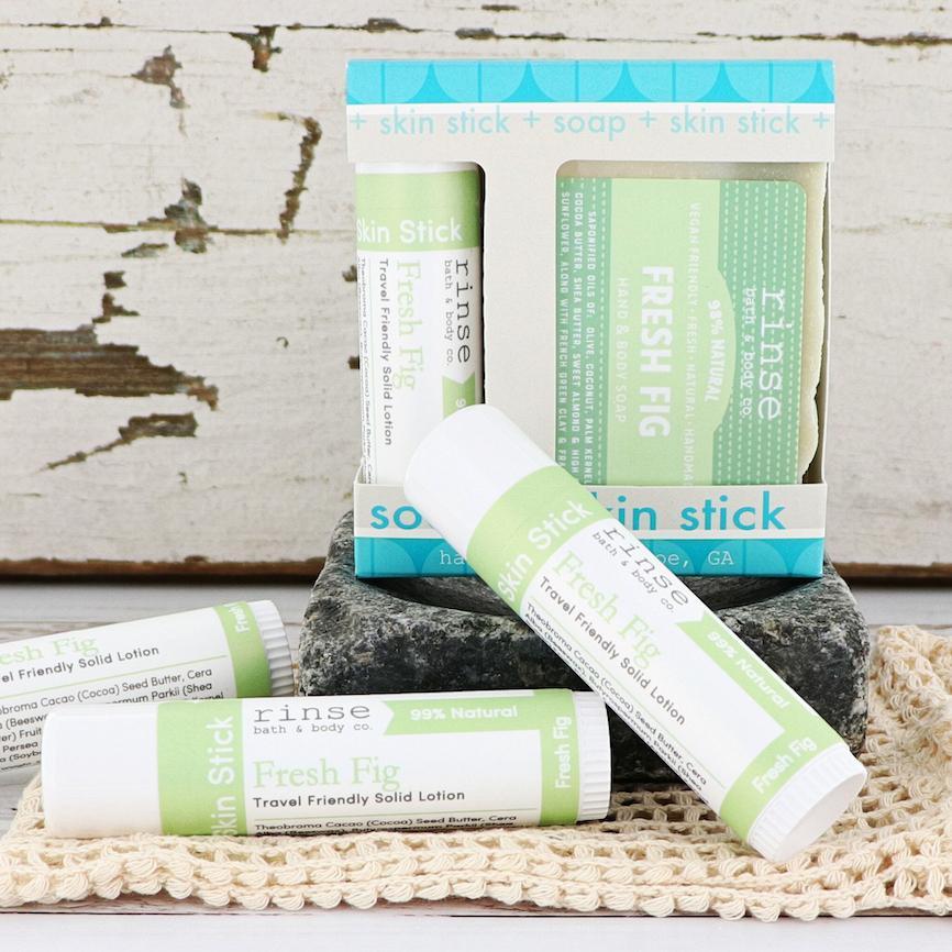 Fresh Fig Soap + Skin Stick Box - wholesale rinsesoap