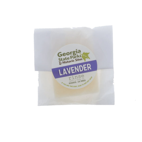 Georgia State Parks- Lavender Soap 1/4 Bar - Rinse Bath & Body Wholesale