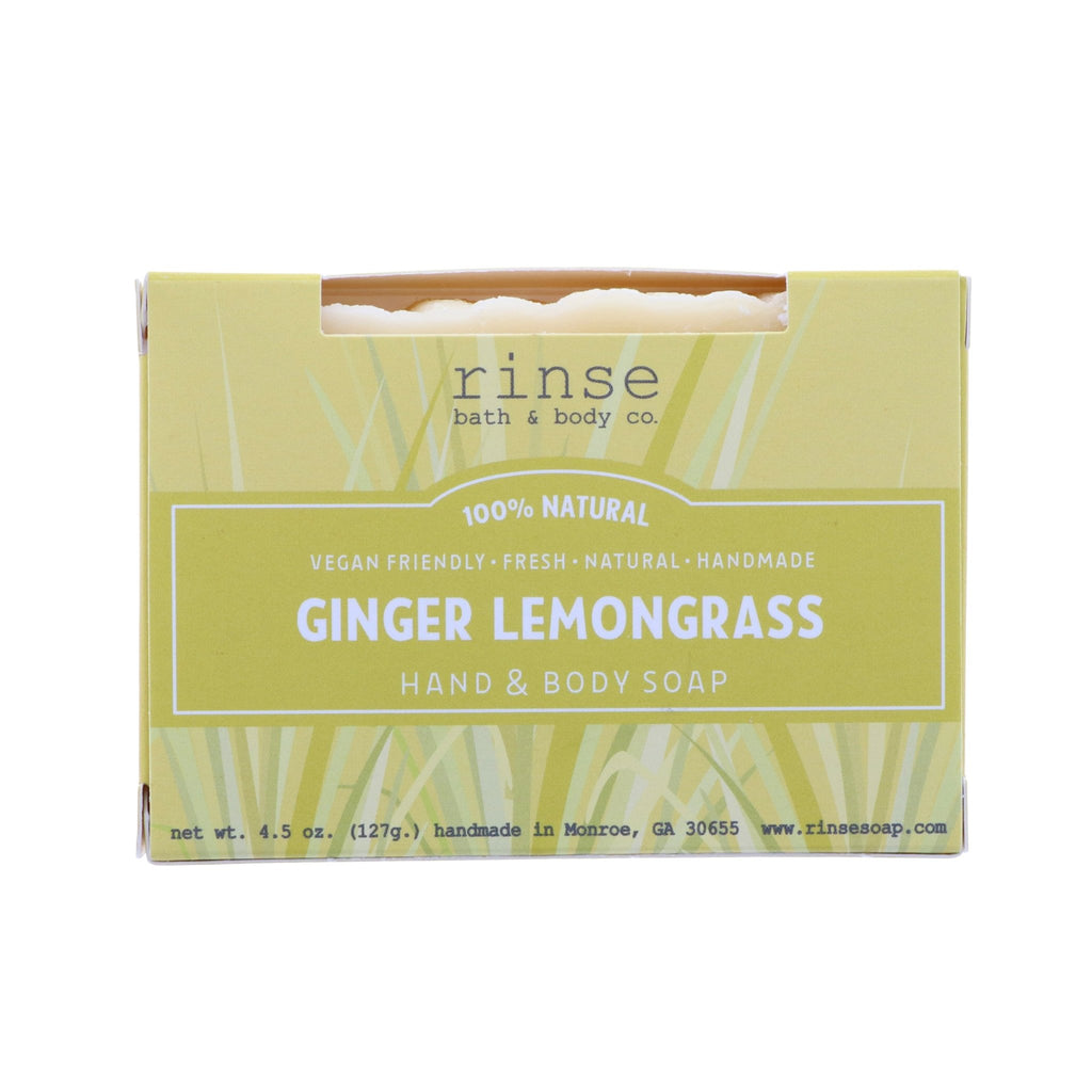 Ginger Lemongrass Soap - wholesale rinsesoap