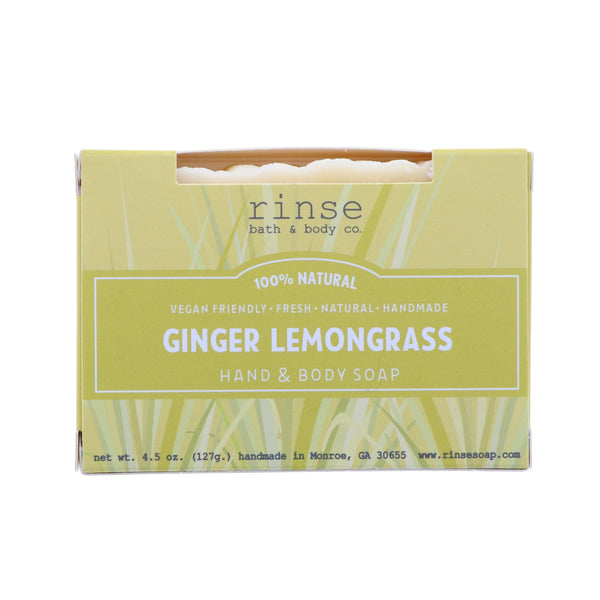 Ginger Lemongrass Soap - wholesale rinsesoap