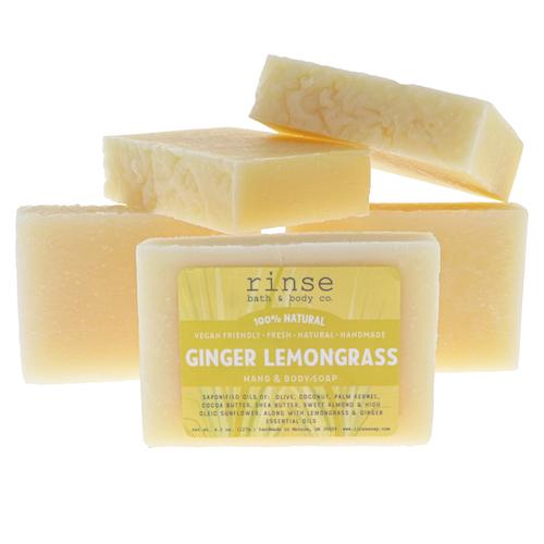 Ginger Lemongrass Soap - wholesale rinsesoap