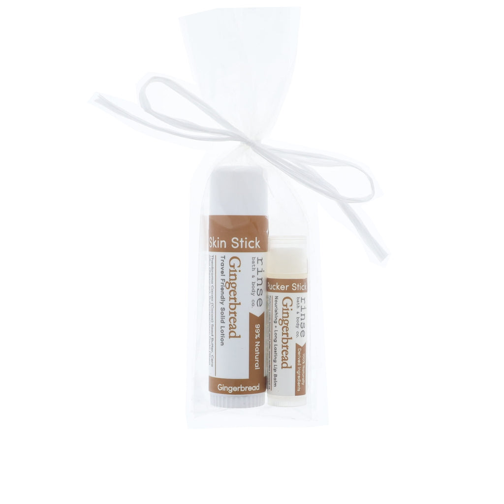 Gingerbread Pucker & Skin Stick Bundle - wholesale rinsesoap