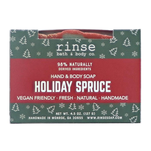 Holiday Spruce Soap - wholesale rinsesoap