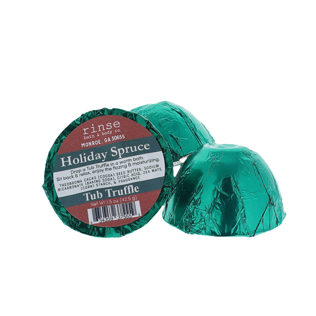 Holiday Spruce Tub Truffle - Rinse Bath & Body Wholesale