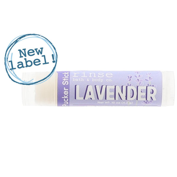 Lavender Pucker Stick - Rinse Bath & Body Wholesale