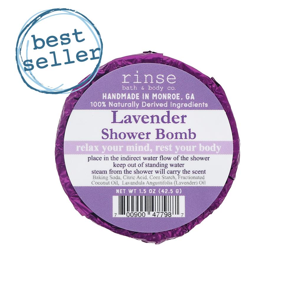 Lavender Shower Bomb - wholesale rinsesoap