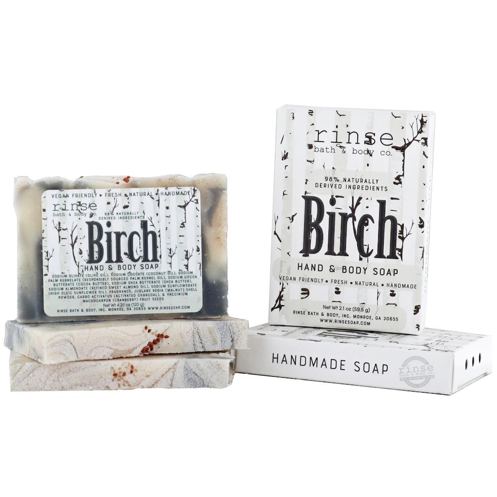 Mini Birch Soap - wholesale rinsesoap