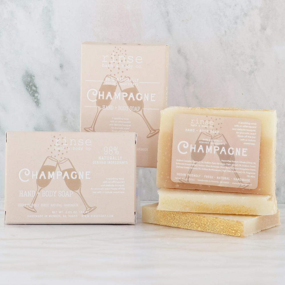 Mini Champagne Soap - wholesale rinsesoap