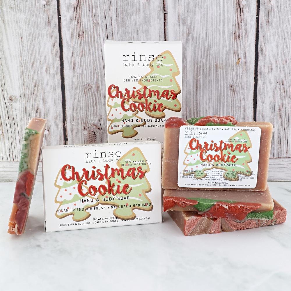 Mini Christmas Cookie Soap - wholesale rinsesoap