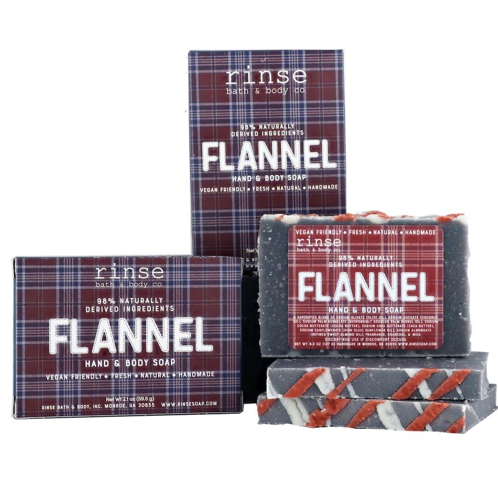 Mini Flannel Soap - wholesale rinsesoap
