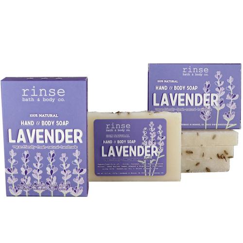 Mini Lavender Soap - wholesale rinsesoap