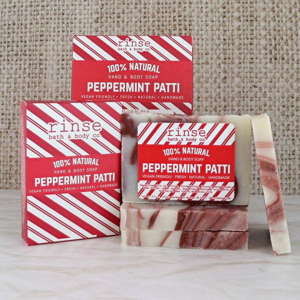 Mini Peppermint Patti Soap - wholesale rinsesoap