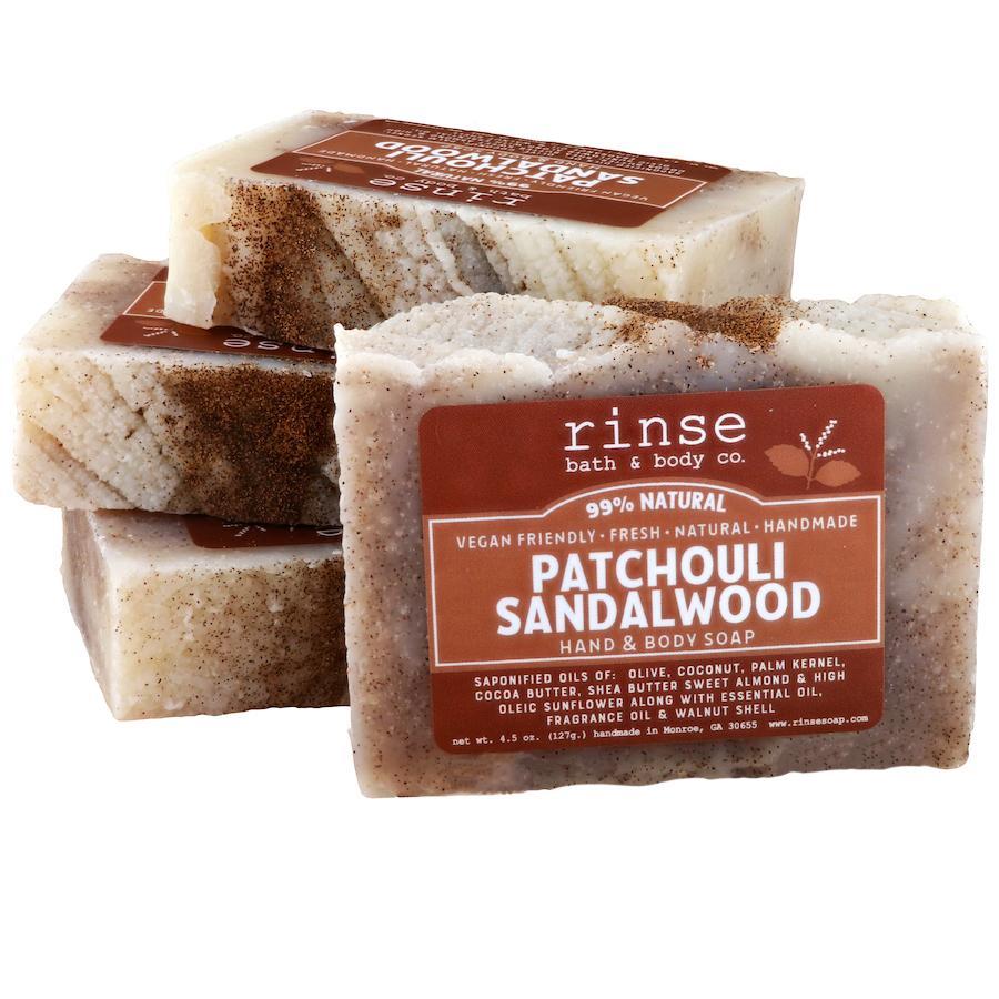 Patchouli Sandalwood Soap - wholesale rinsesoap