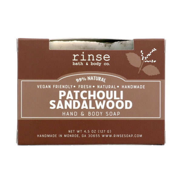 Patchouli Sandalwood Soap - wholesale rinsesoap