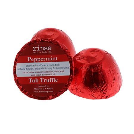 Peppermint Tub Truffle - wholesale rinsesoap