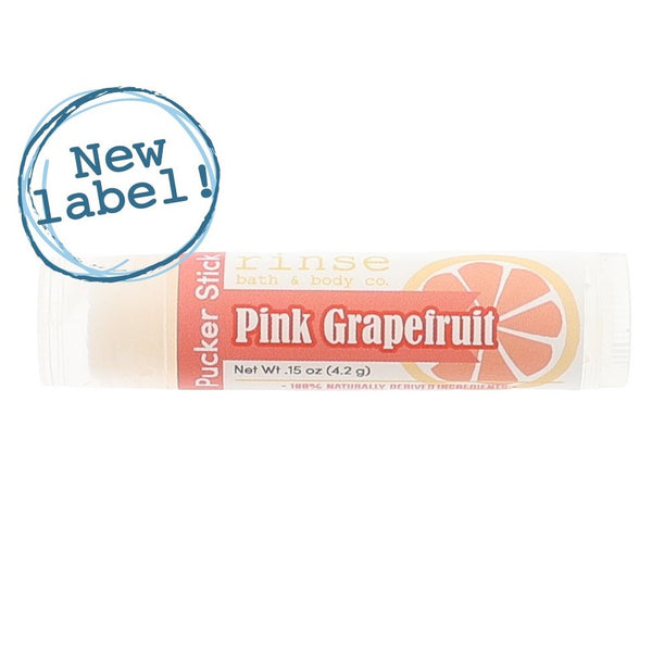 Pink Grapefruit Pucker Stick - Rinse Bath & Body Wholesale
