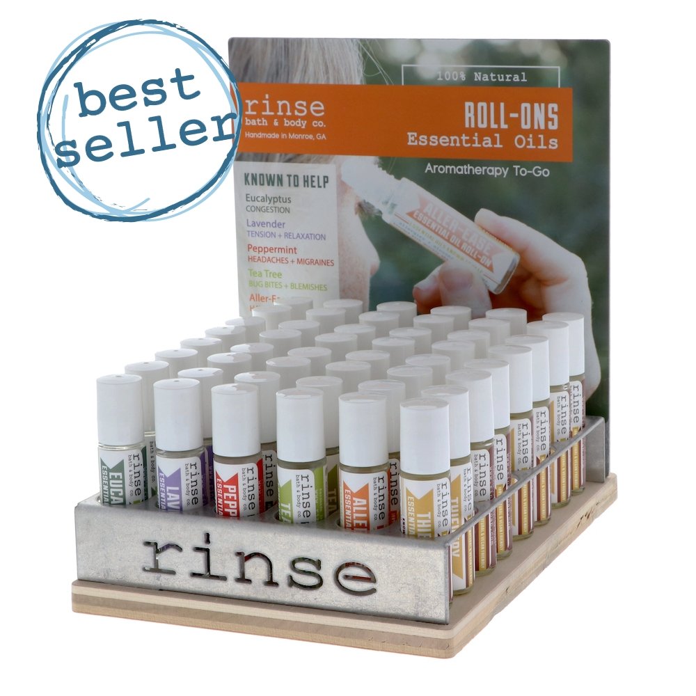 Roll-On Display - Filled (6 flavor) - wholesale rinsesoap