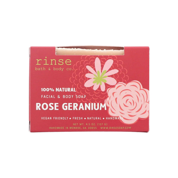 Rose Geranium Soap - wholesale rinsesoap