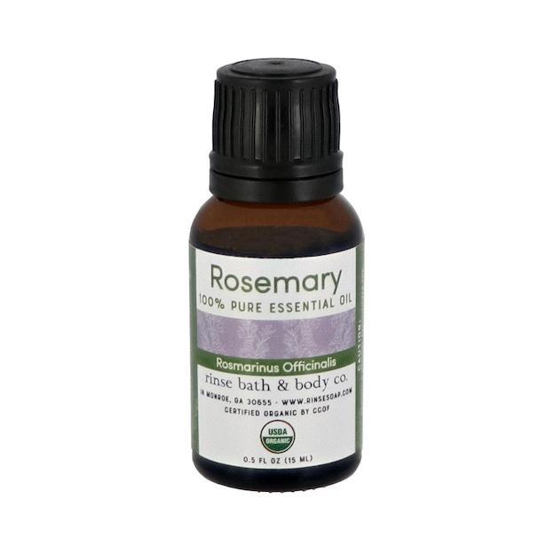 Rosemary Essential Oil - Certified Organic - wholesale rinsesoap