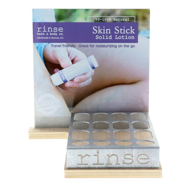 Skin Stick Display - Filled (4 flavor) - wholesale rinsesoap
