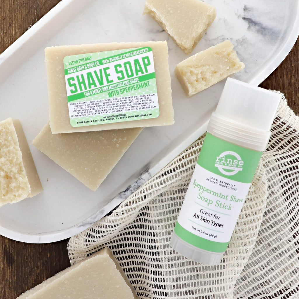 Soap Stick - Speppermint Shave - wholesale rinsesoap