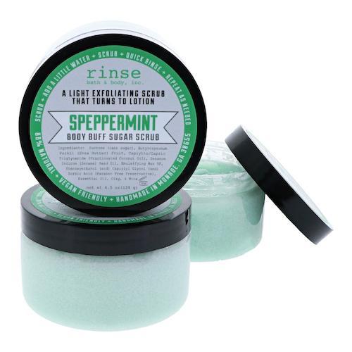 Speppermint Body Buff - wholesale rinsesoap